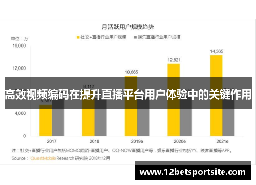 高效视频编码在提升直播平台用户体验中的关键作用